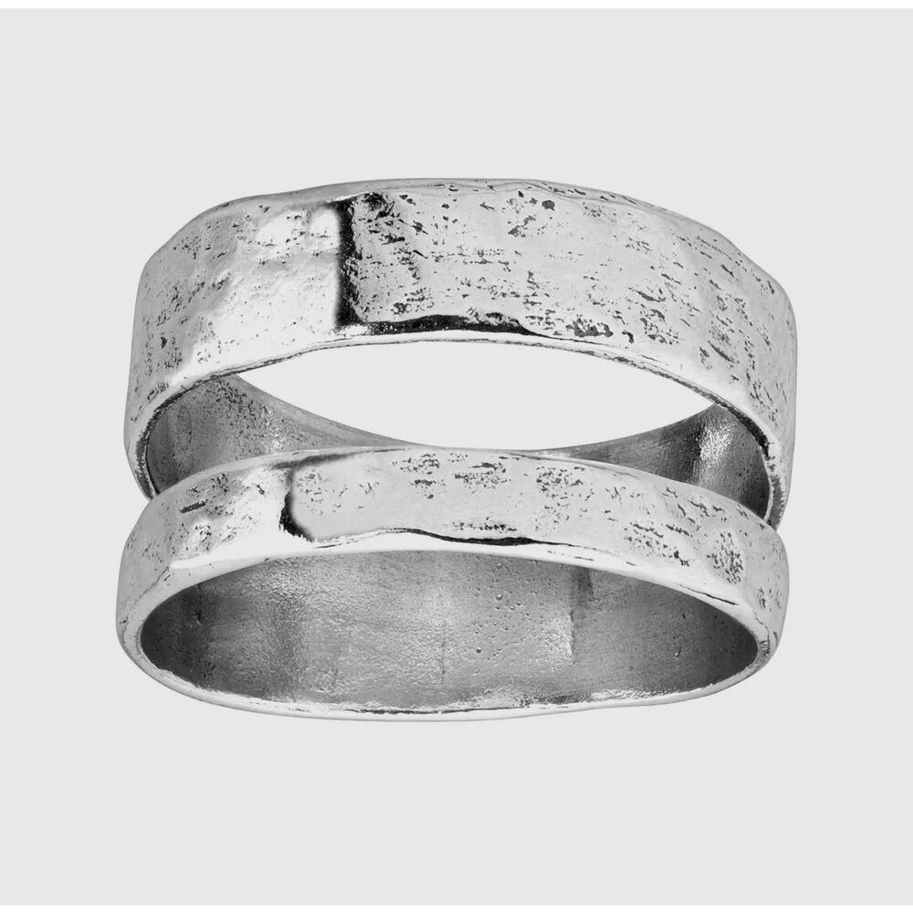 Silpada Double Spaced Ring, Sterling Silver